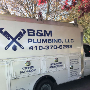 b&m-plumbing-remodeling-llc-phoenix-md-truck